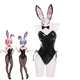 Cosplay Bunny Girl Black Sexy - Rem Ram Cosplay Costume AndreaGioco