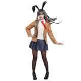 Bunny Girl Senpai School Uniform Cosplay Costume AndreaGioco
