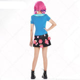 Hirose Yasuho Cosplay Costume Top and Skirt Set with Headdress - AndreaGioco Anime