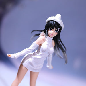 Rascal Does Not Dream of Bunny Girl Senpai - Mai Sakurajima - White Knit Dress Ver AndreaGioco