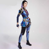 Reyna Bodysuit Cosplay Costume with Pants and Earrings AndreaGioco Anime
