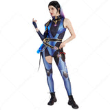 Reyna Bodysuit Cosplay Costume with Pants and Earrings AndreaGioco Anime