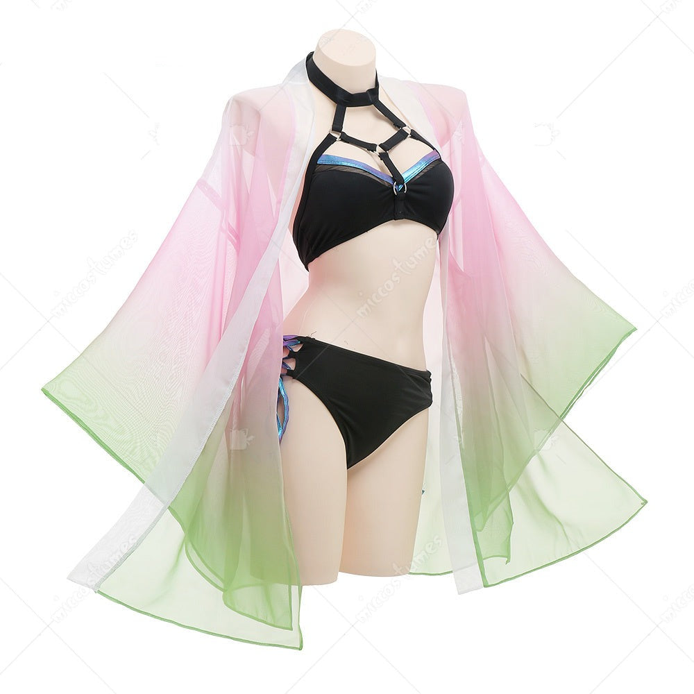 Anime Themed Kimono Haori Cover Up and Inner Bikini swimsuit set  freeshipping - AndreaGioco – AndreaGioco Anime